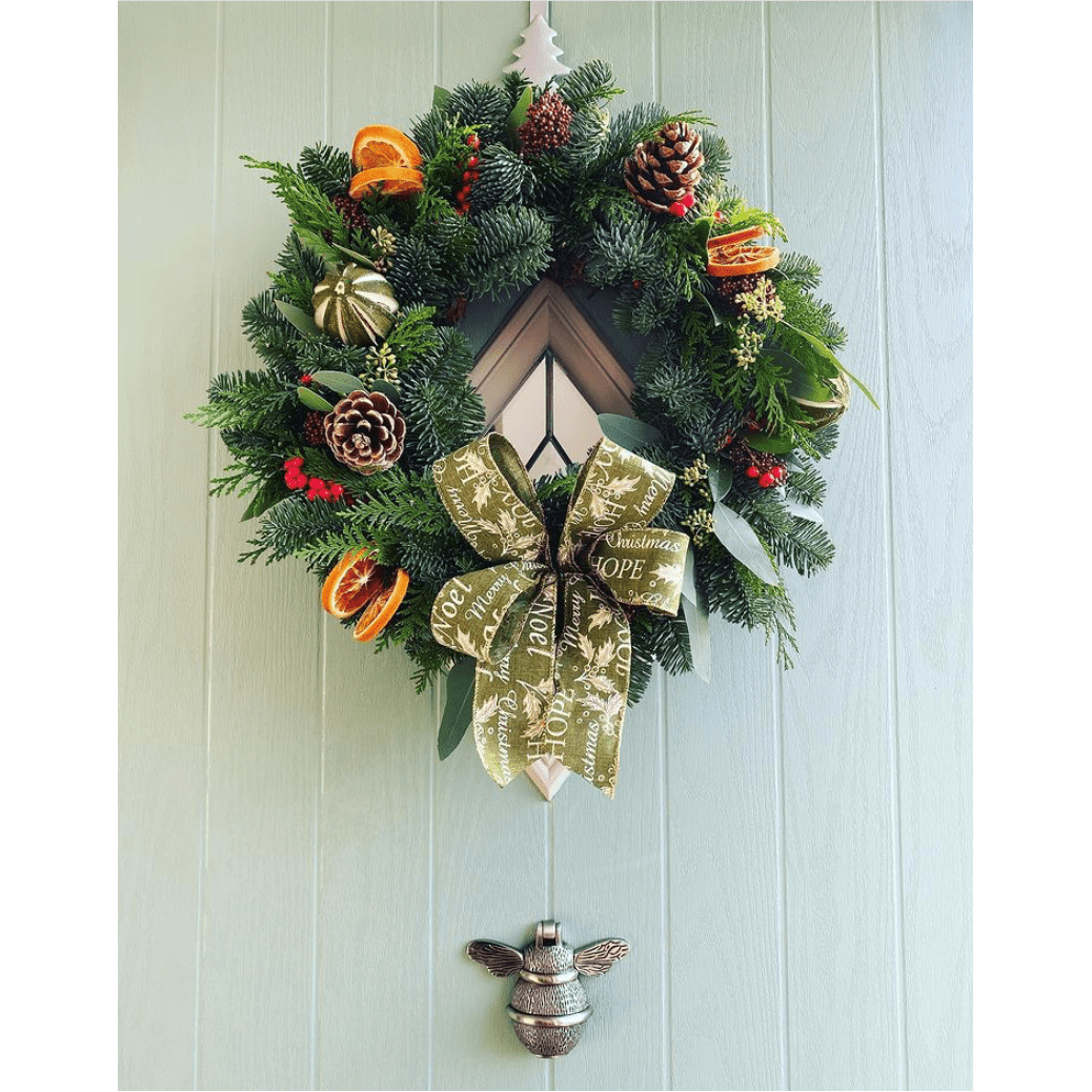 Brass Bumble Bee Door Knocker - Pewter Finish - Brass bee