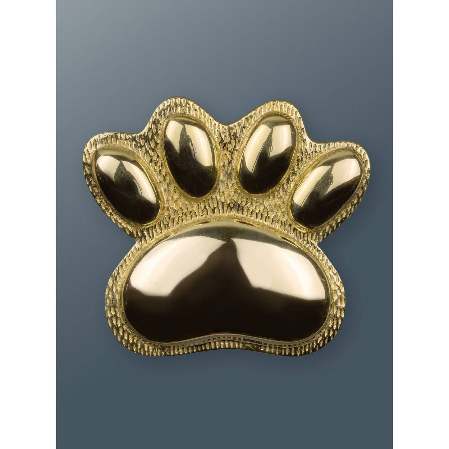 Brass Dog/Cat PAW Door Knocker - Brass Finish - Brass bee