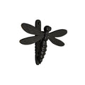 Brass Dragonfly Door Knocker - Black Finish - Brass bee