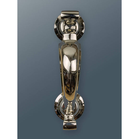 Brass Doctors Door Knocker - Nickel Finish - Brass bee