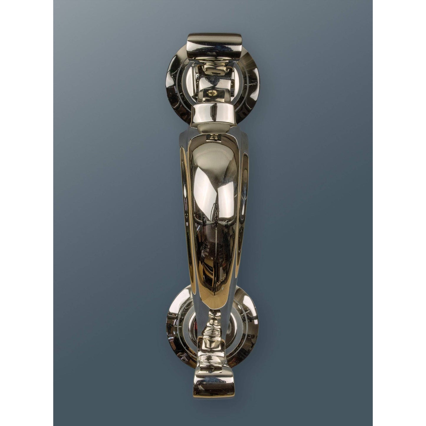 Brass Doctors Door Knocker - Nickel Finish - Brass bee