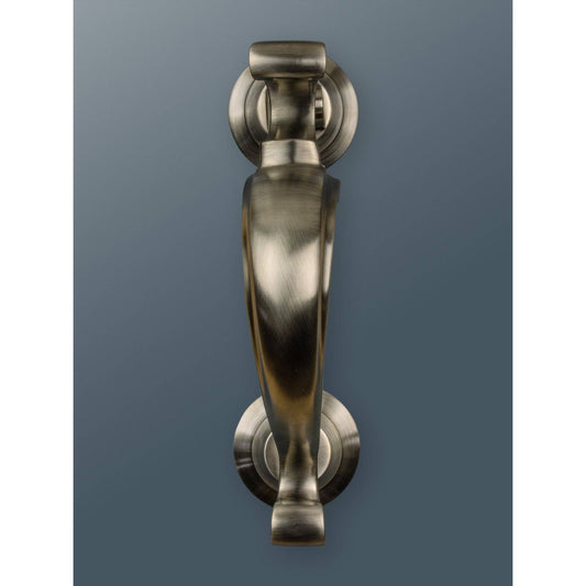 Brass Doctors Door Knocker - Pewter Finish - Brass bee