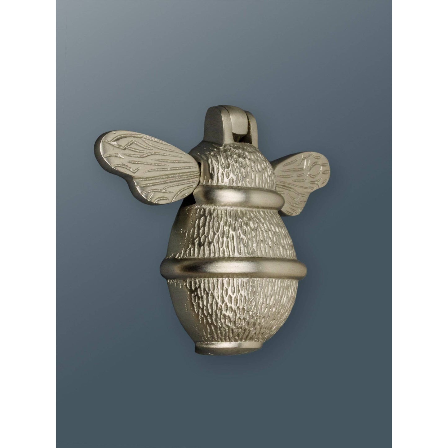 Brass Bumble Bee Door Knocker - Satin Finish - Brass bee