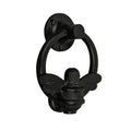Brass Bumble Bee Ring Door Knocker - Black Finish - Brass bee