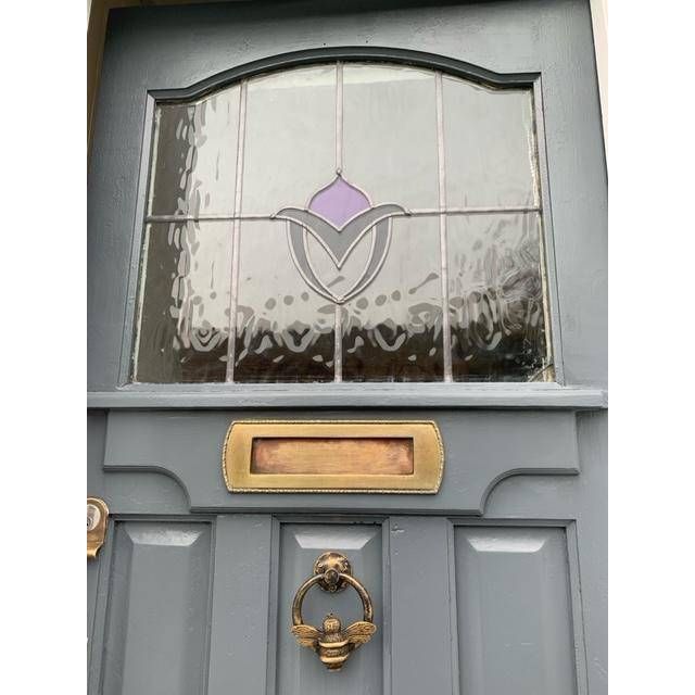 Brass Bumble Bee Ring Door Knocker - Heritage Finish - Brass bee