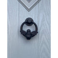 Brass Bumble Bee Ring Door Knocker - Black Finish - Brass bee