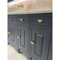 Brass Bee Drawer Cabinet Knob - Brass Finish - Brass bee