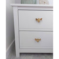 Brass Bee Drawer Cabinet Knob - Brass Finish - Brass bee