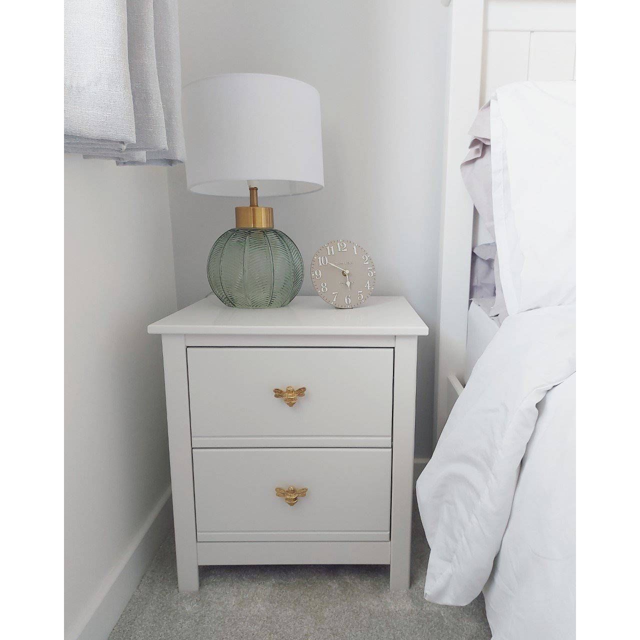 Brass Bee Drawer Cabinet Knob - Brass Finish - Brass bee