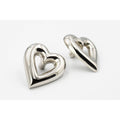 Brass Heart Drawer Cabinet Knob - Nickel Finish - Brass bee