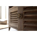 Brass Lion Drawer Cabinet Knob - Heritage Finish - Brass bee
