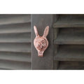 Brass Hare Drawer Cabinet Knob - Rose Gold Finish - Brass bee