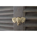Brass Elephant Drawer Cabinet Knob - Brass Finish - Brass bee