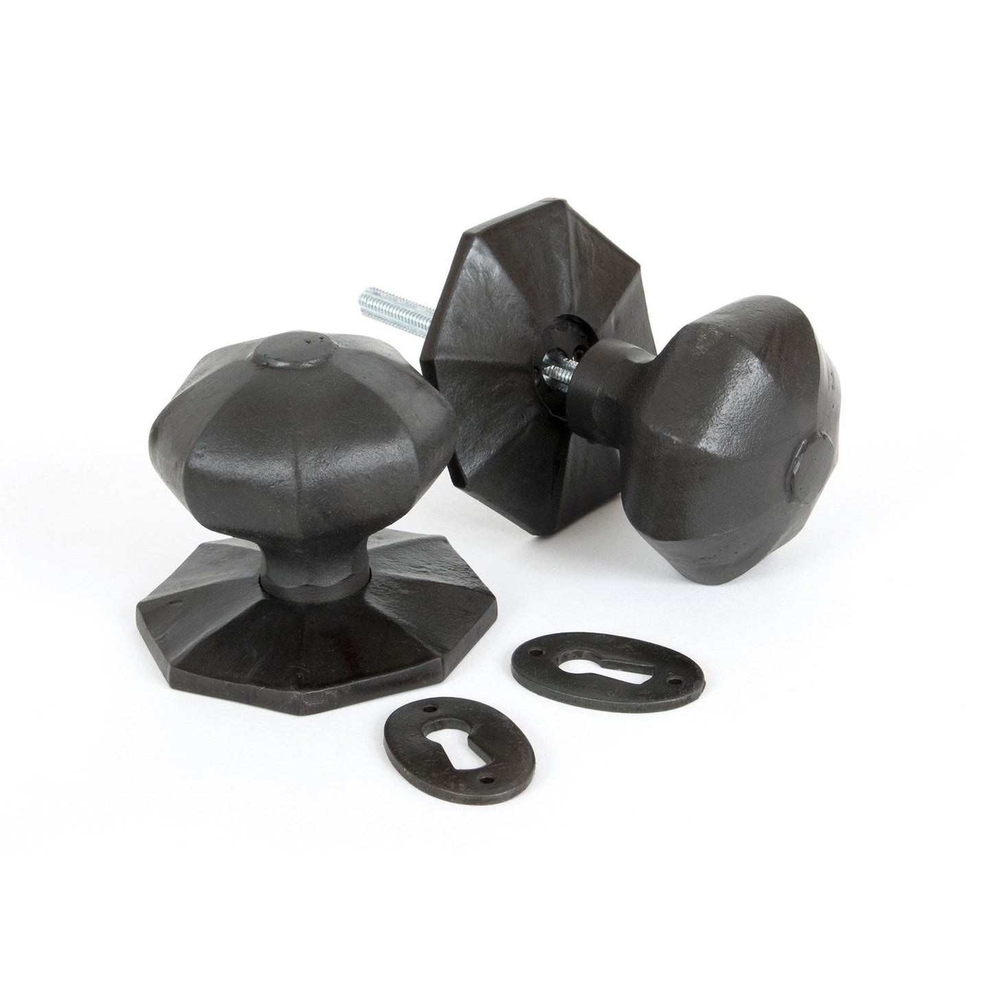 Octagonal Mortice/Rim Knob Set