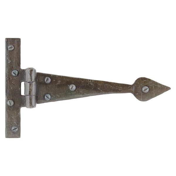 Beeswax 18" Arrow Head T Hinge (pair)