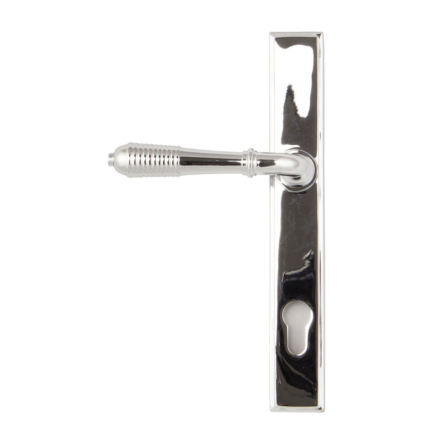 Reeded Slimline Lever Espag. Lock Set