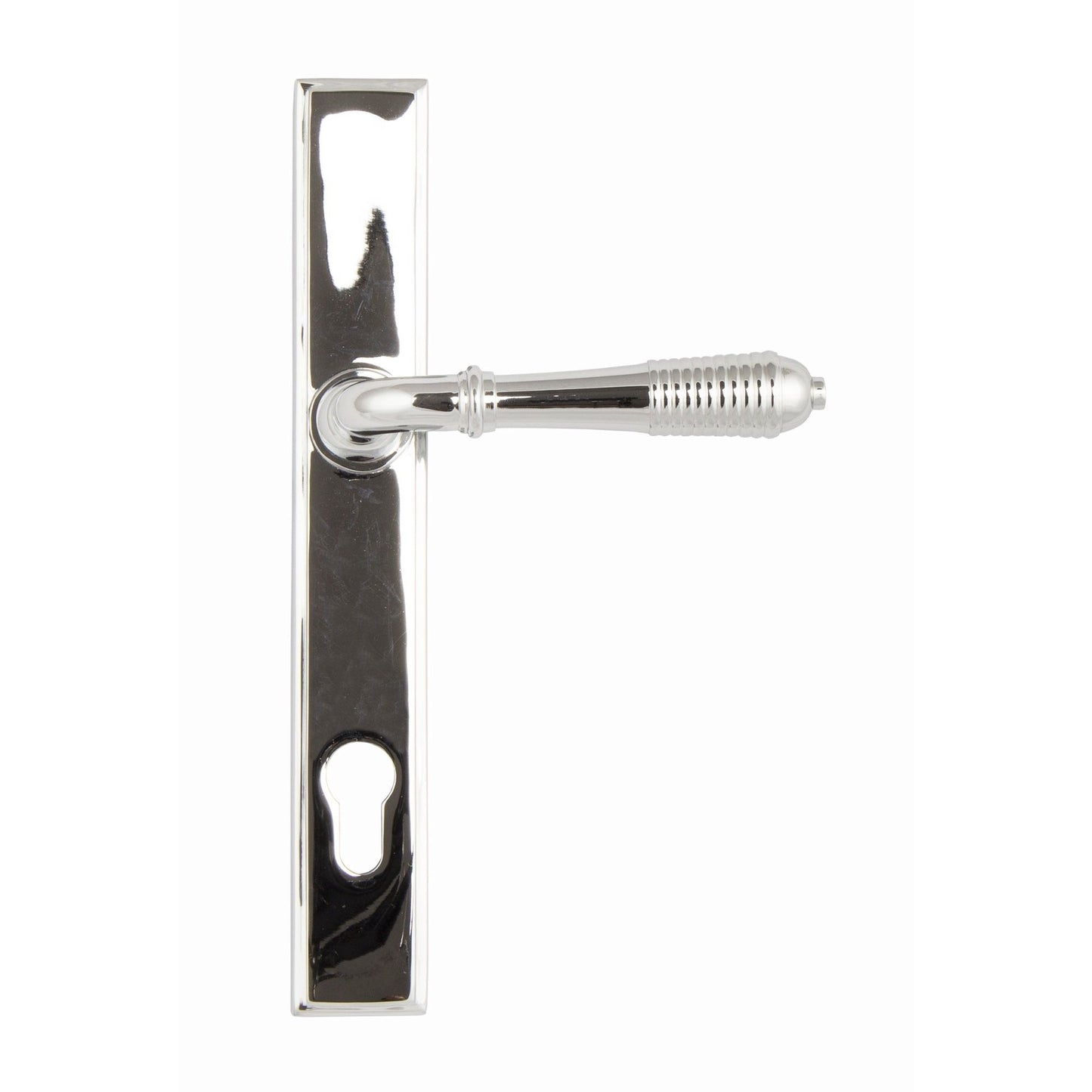 Reeded Slimline Lever Espag. Lock Set