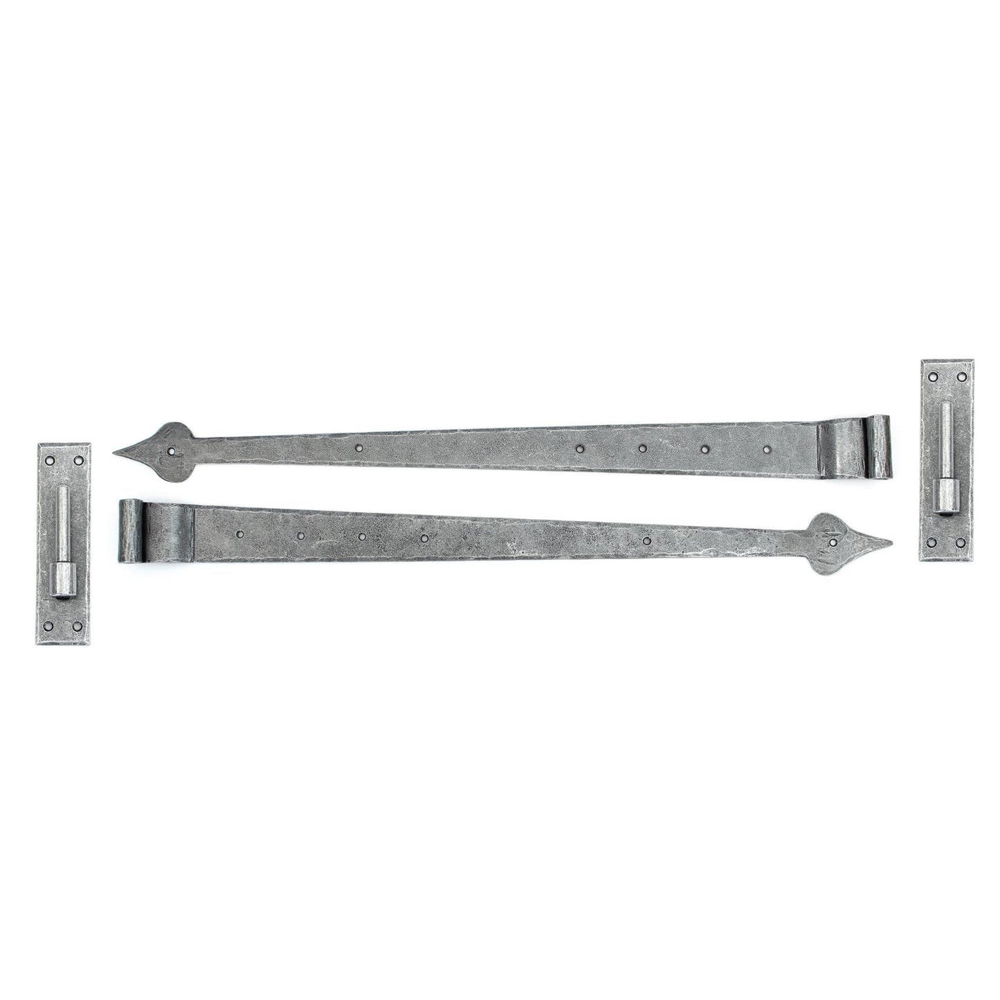 Hook & Band Hinge - Cranked (pair)
