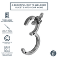 Brass bee Premium House Numbers with Bee in Pewter Finish 0-9 - Brass bee