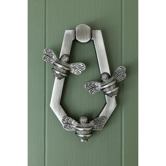 Solid Brass HIVE Bee Door Knockers - Premium Size - Brass bee
