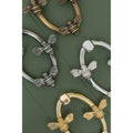 Solid Brass Nectar Bee Door Knockers - Premium Size - Brass bee