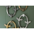 Solid Brass Nectar Bee Door Knockers - Premium Size - Brass bee