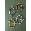 Solid Brass Nectar Bee Door Knockers - Premium Size - Brass bee