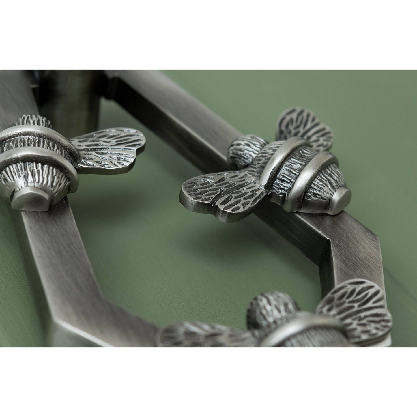 Solid Brass HIVE Bee Door Knockers - Premium Size - Brass bee