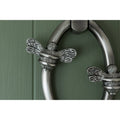 Solid Brass Nectar Bee Door Knockers - Premium Size - Brass bee