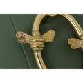 Solid Brass Nectar Bee Door Knockers - Premium Size - Brass bee