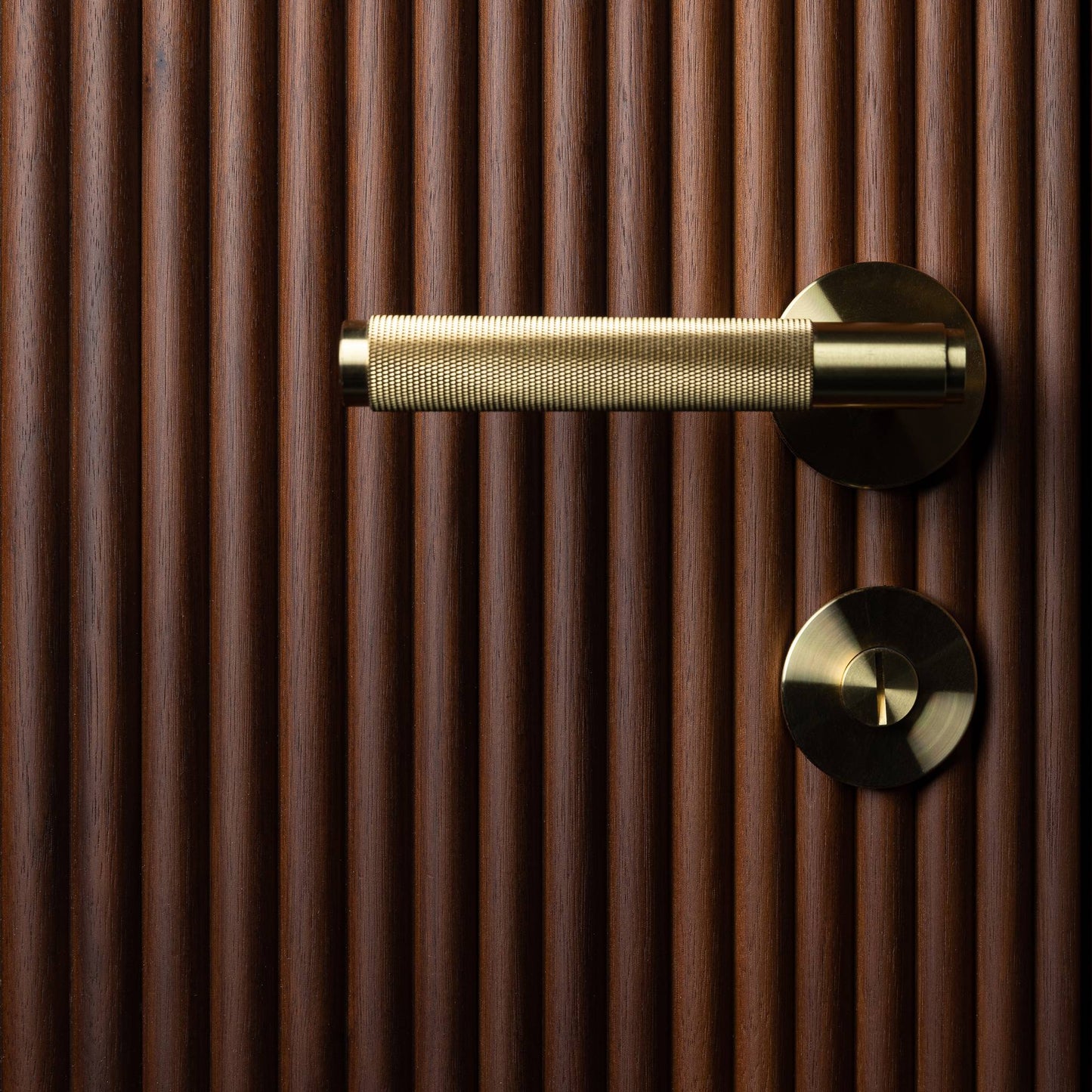 Buster + Punch Door Handle Set / Cross / Sprung
