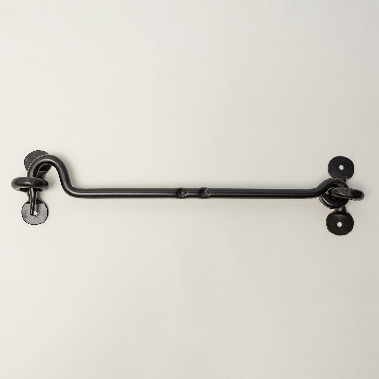Black Cabin Hook and Eye Door Holder - 8 Sizes