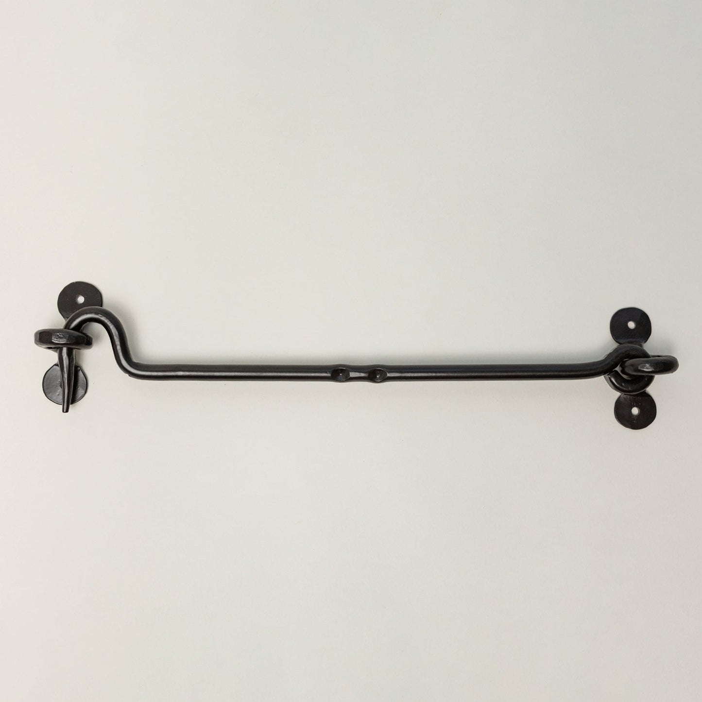 Black Cabin Hook and Eye Door Holder - 8 Sizes