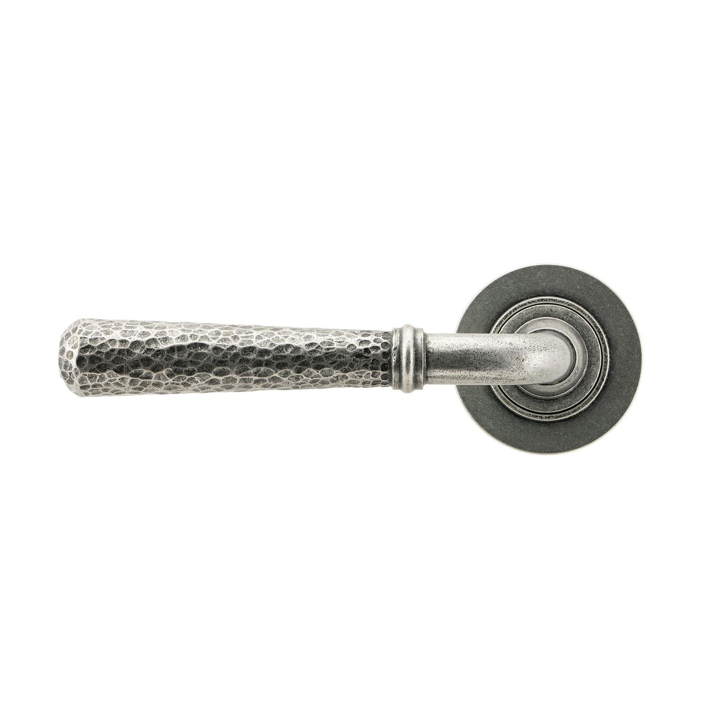 Hammered Newbury Lever on Rose Set (Sprung)