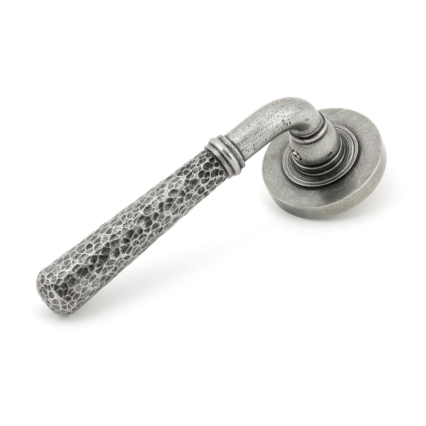 Hammered Newbury Lever on Rose Set (Sprung)