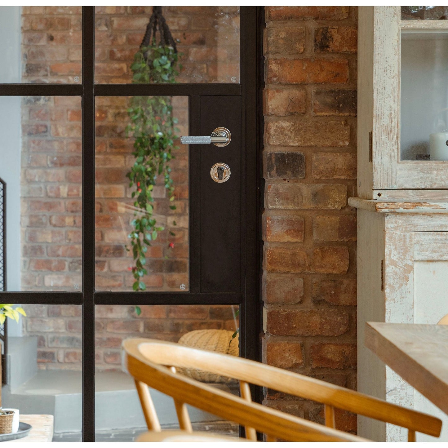 Brompton Lever on Rose Set (Sprung)