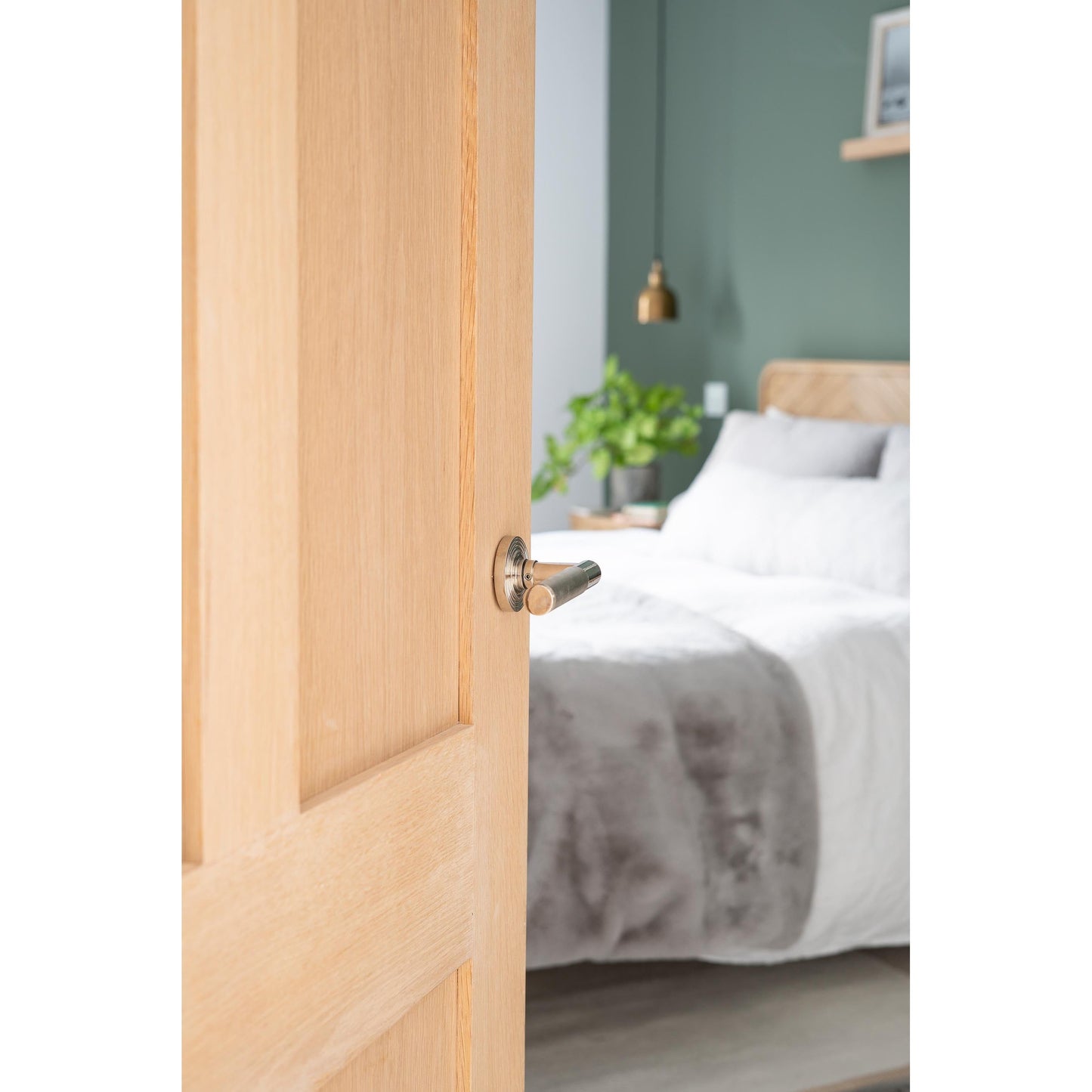 Brompton Lever on Rose Set (Sprung)