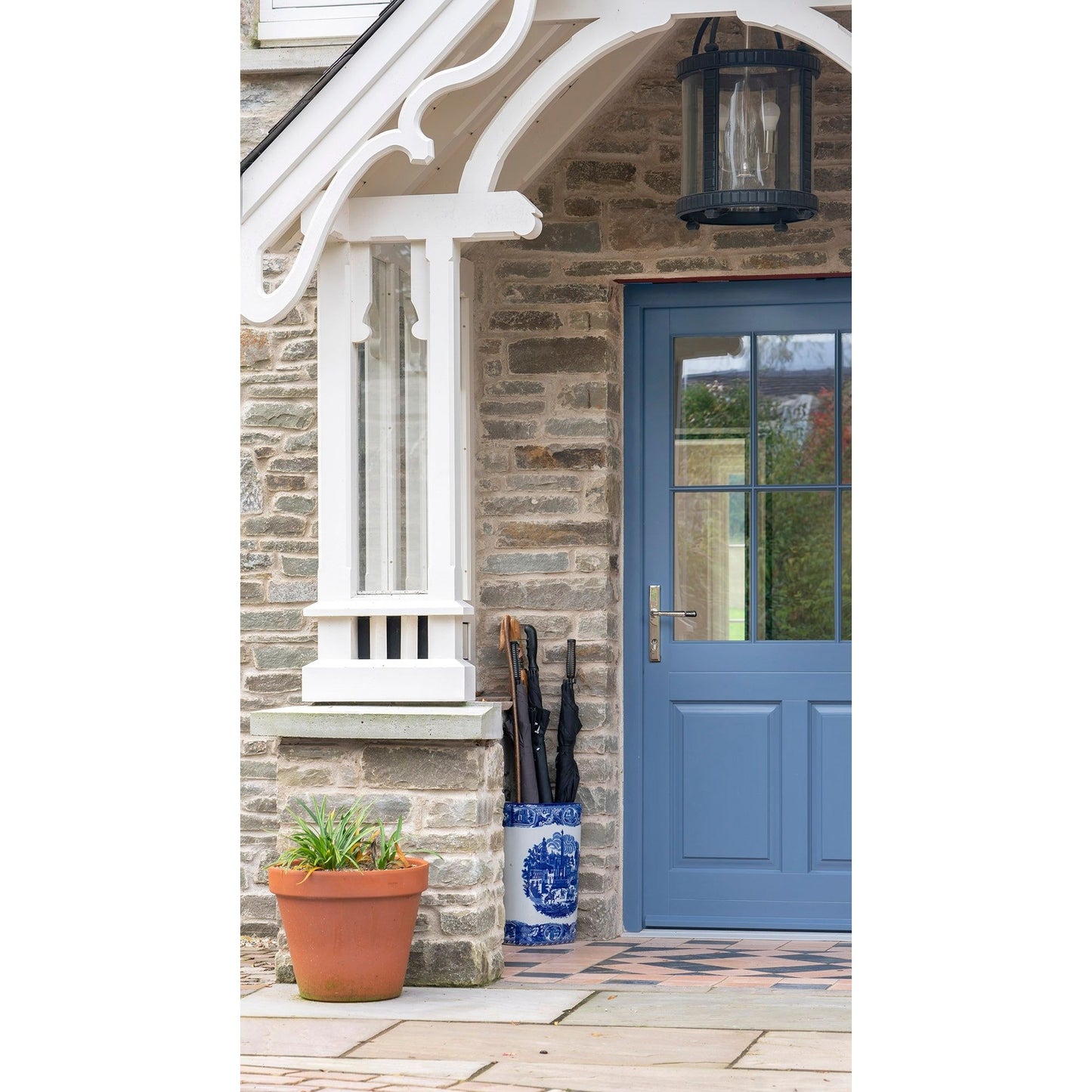 Hammered Newbury Slimline Espag. Lock Set