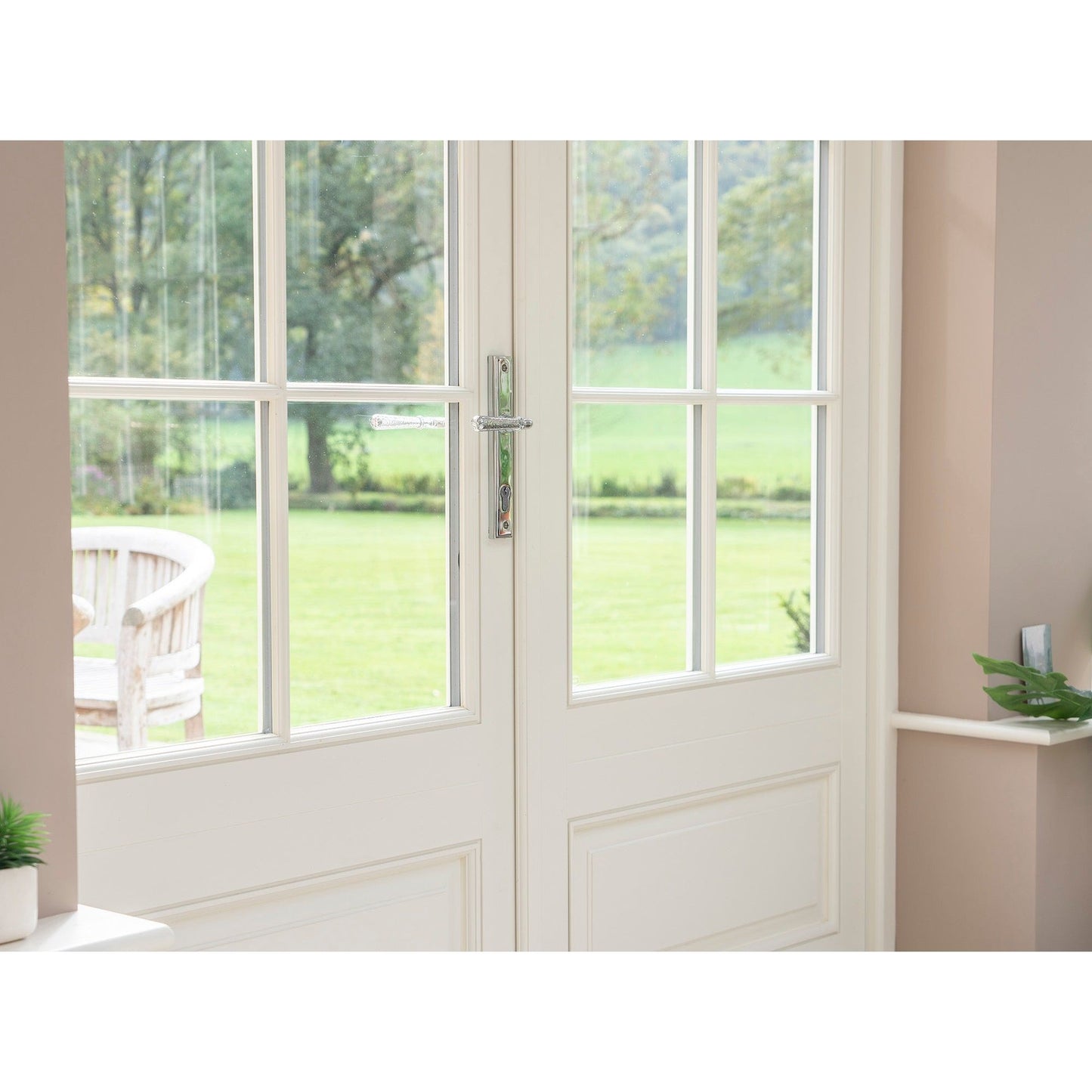 Hammered Newbury Slimline Espag. Lock Set