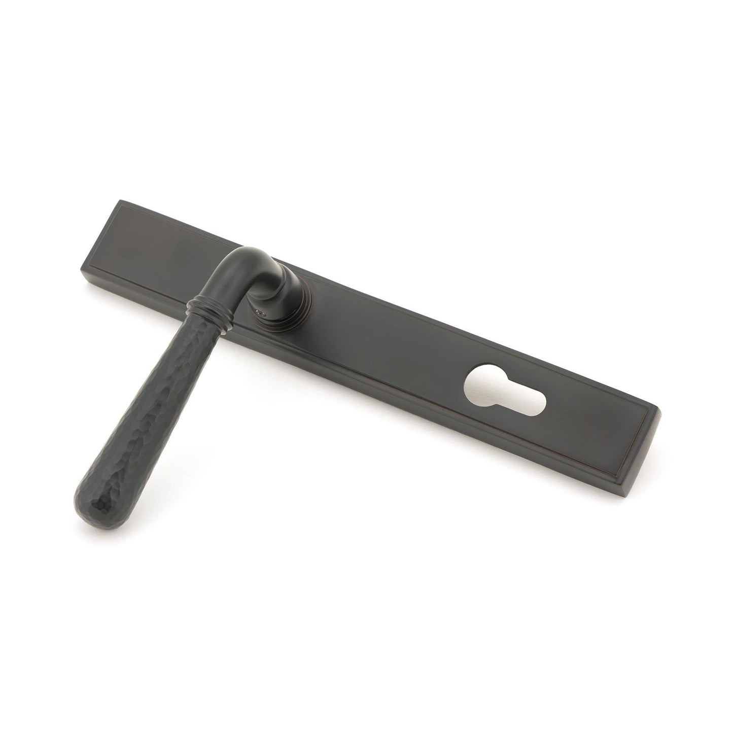 Hammered Newbury Slimline Espag. Lock Set