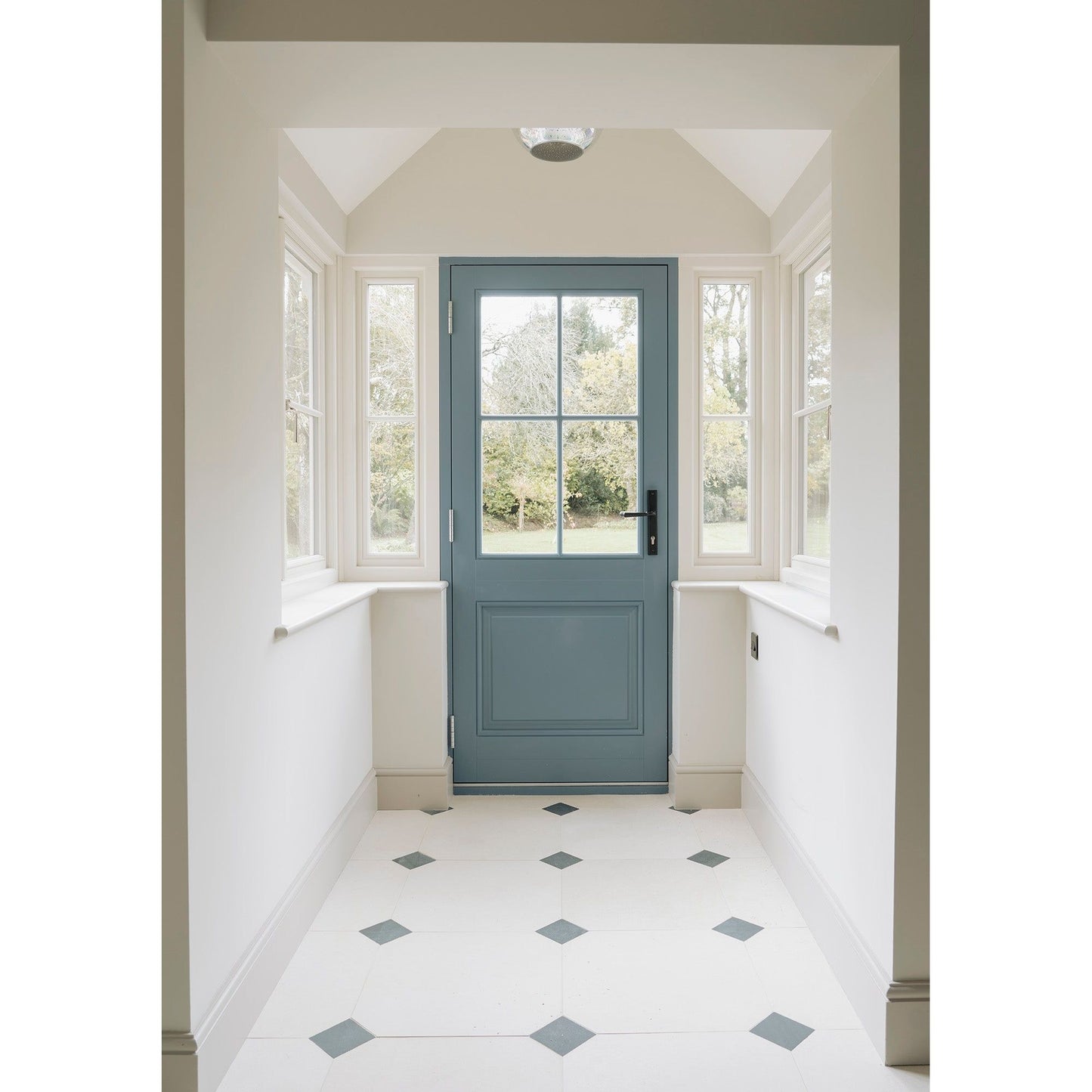 Hammered Newbury Slimline Espag. Lock Set