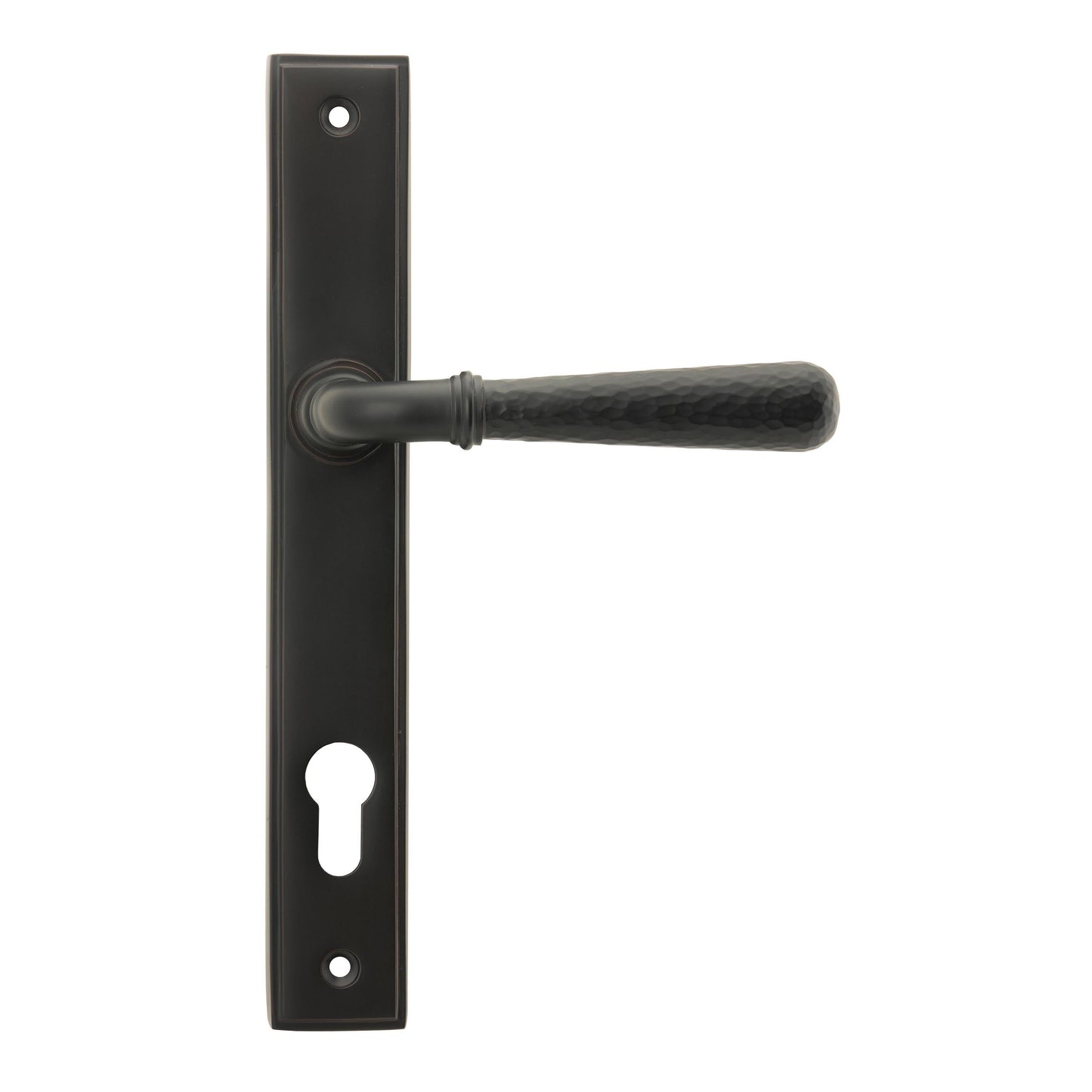 Hammered Newbury Slimline Espag. Lock Set
