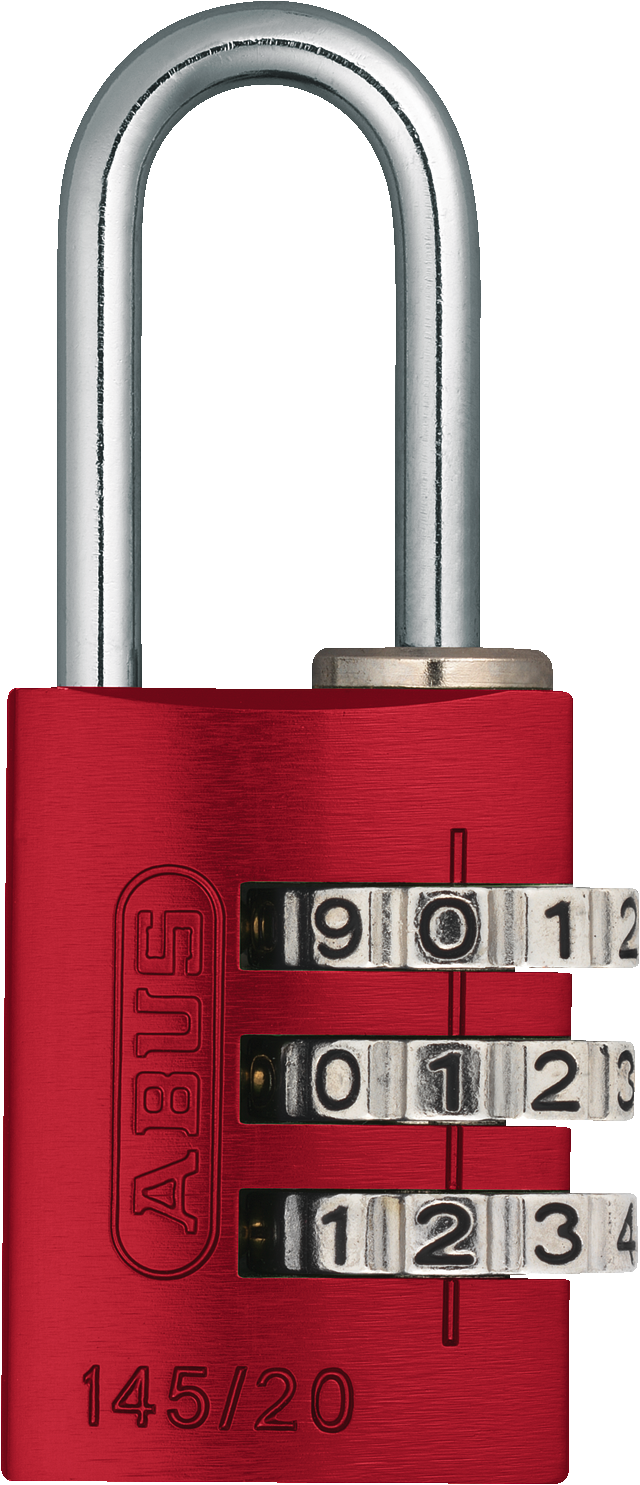 145 Series – Solid Aluminium Combination Padlock