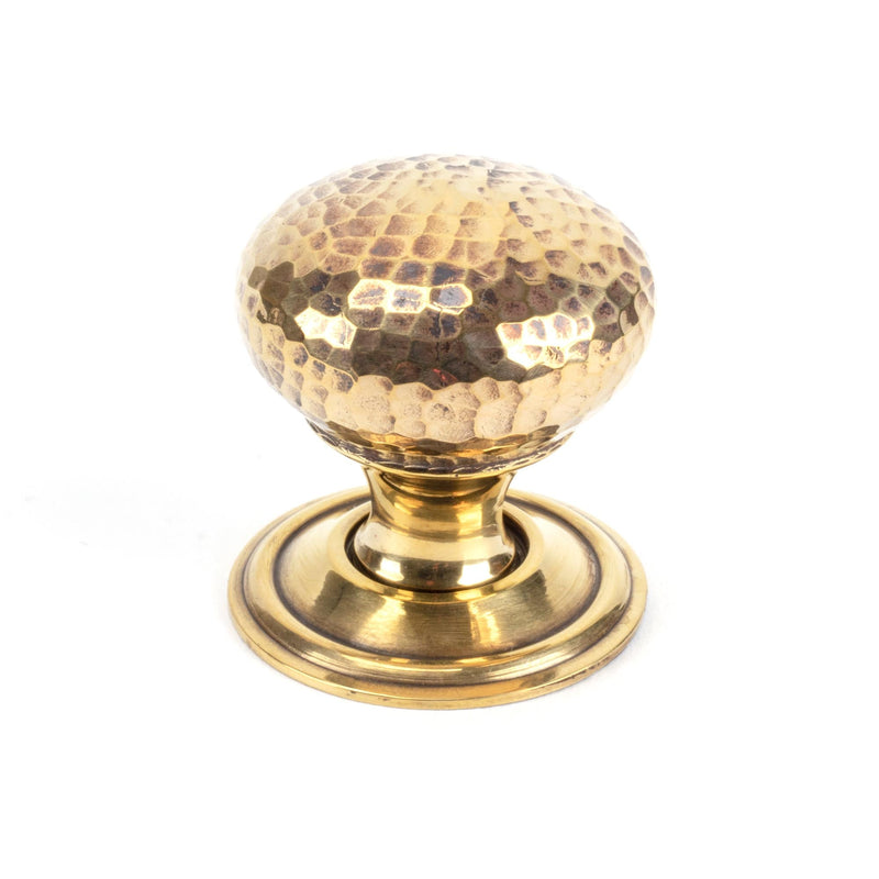 Hammered Mushroom Cabinet Knob