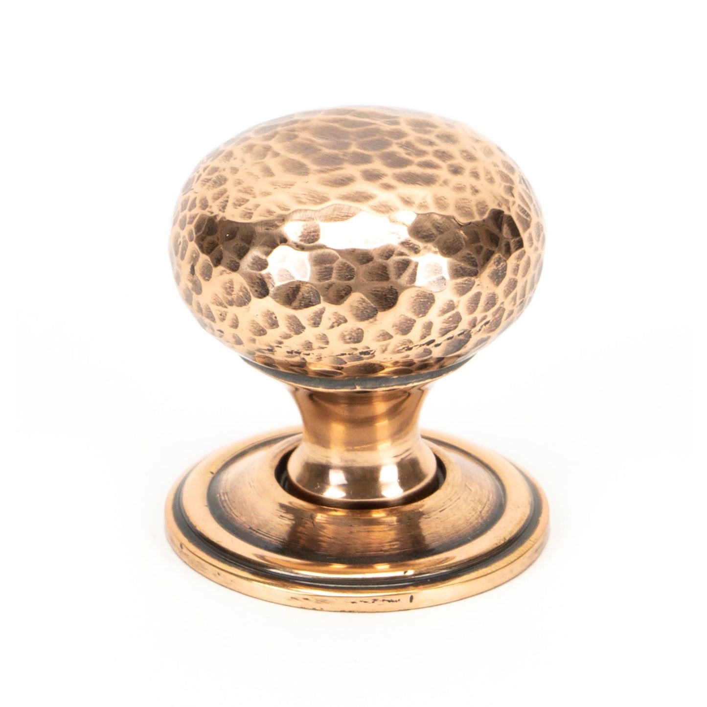 Hammered Mushroom Cabinet Knob