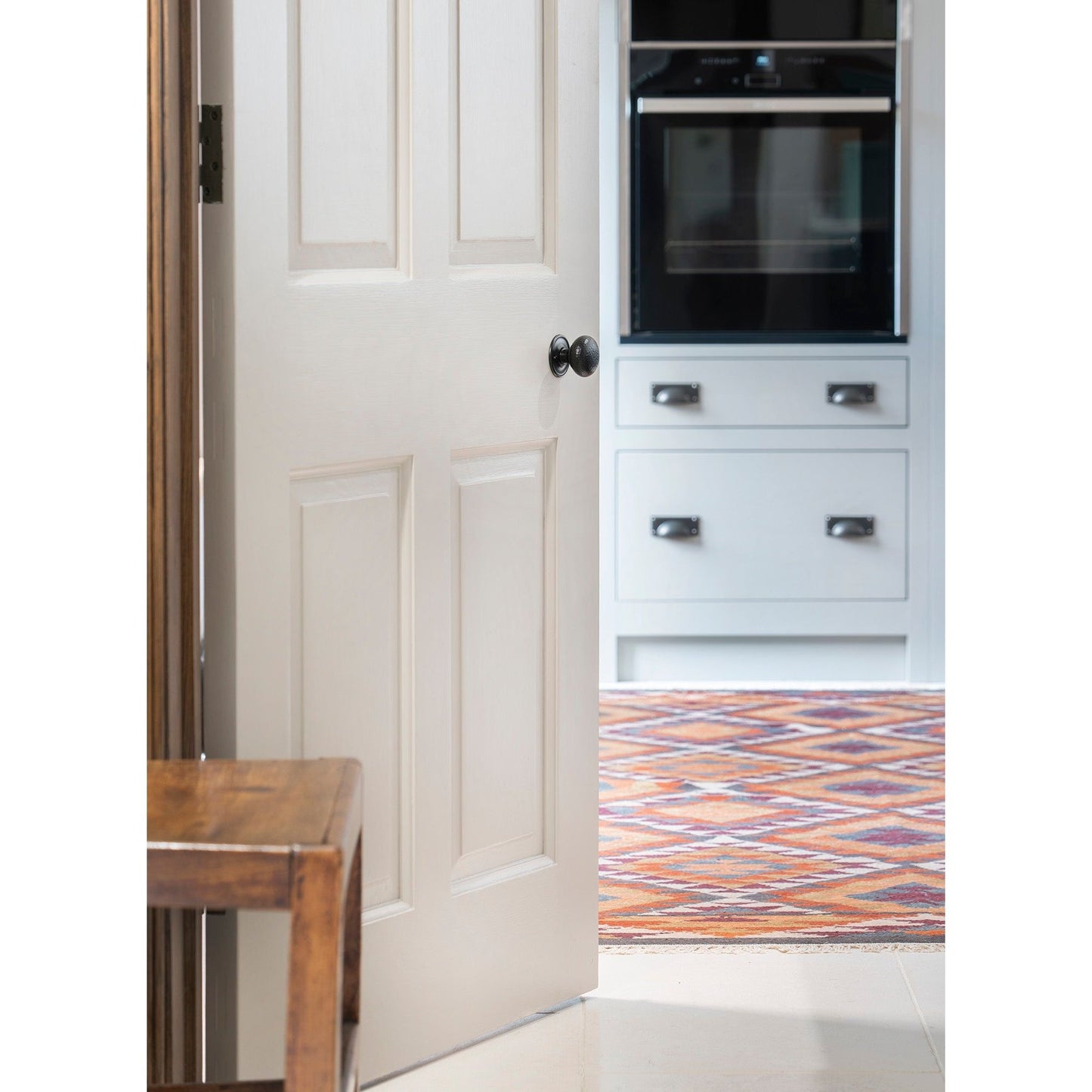 Hammered Mushroom Mortice/Rim Knob Set