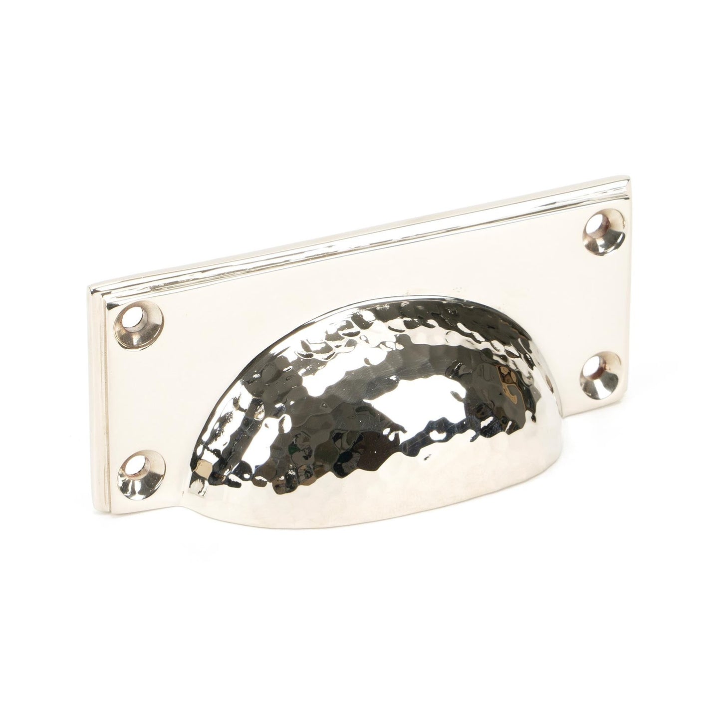 Hammered Art Deco Drawer Pull
