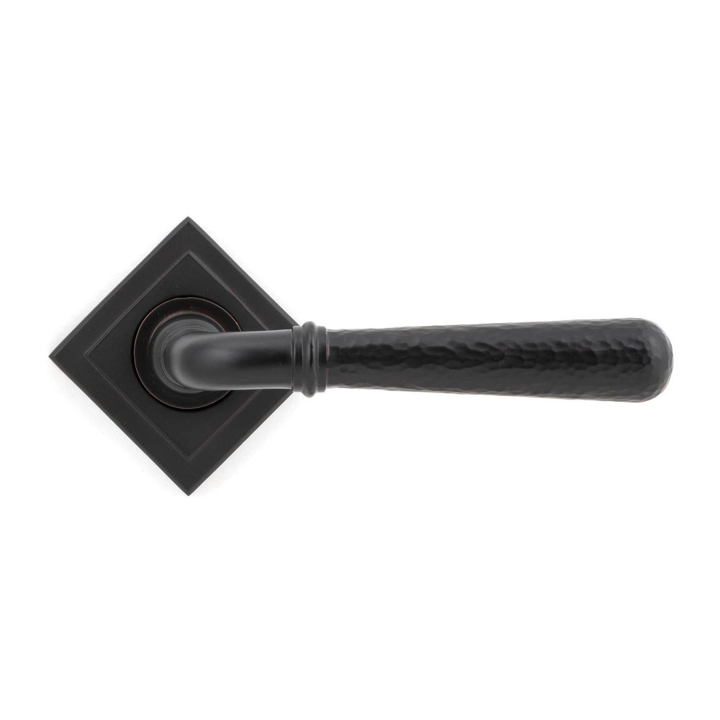 Hammered Newbury Lever on Rose Set (Sprung)