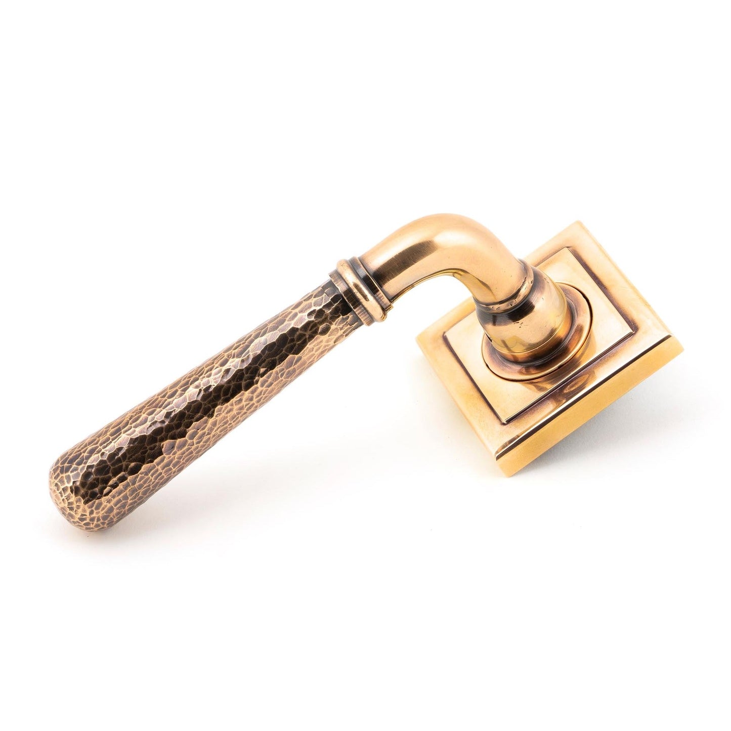 Hammered Newbury Lever on Rose Set (Sprung)