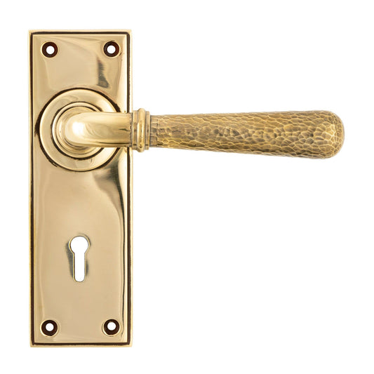 Hammered Newbury Lever Lock Set
